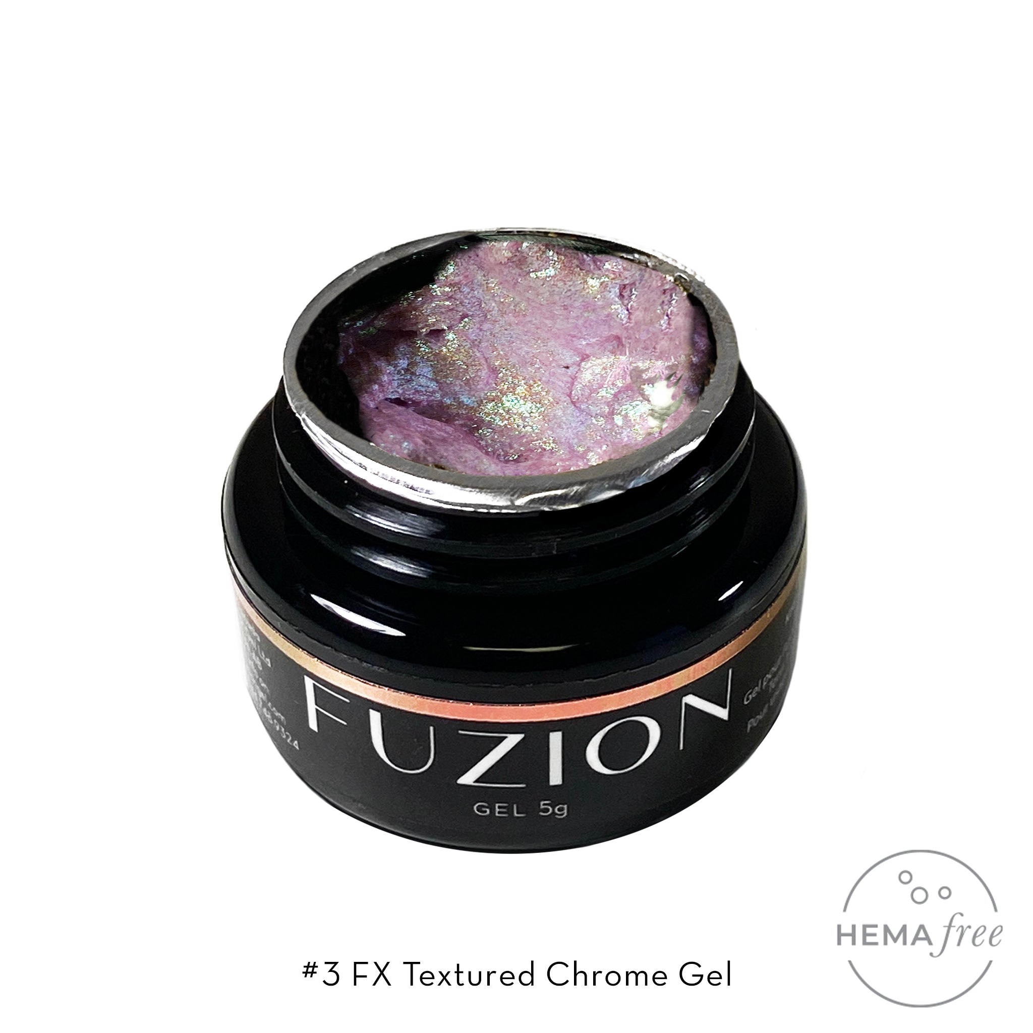 Fuzion FX - Textured Chrome Gel - Shade #3 5g Jar