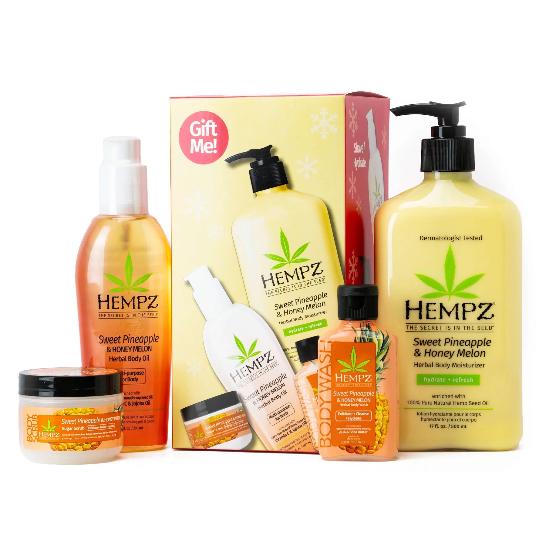 Hempz - Sweet Pineapple & Honey Melon Gift Set