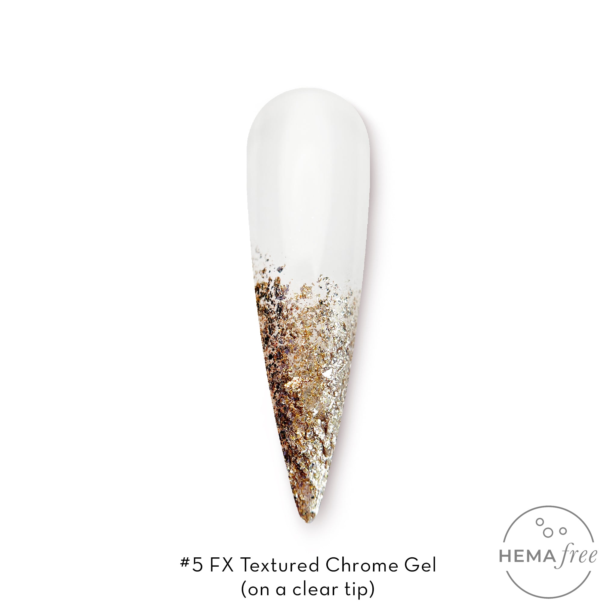 Fuzion FX - Textured Chrome Gel Collection - Shade #1-8