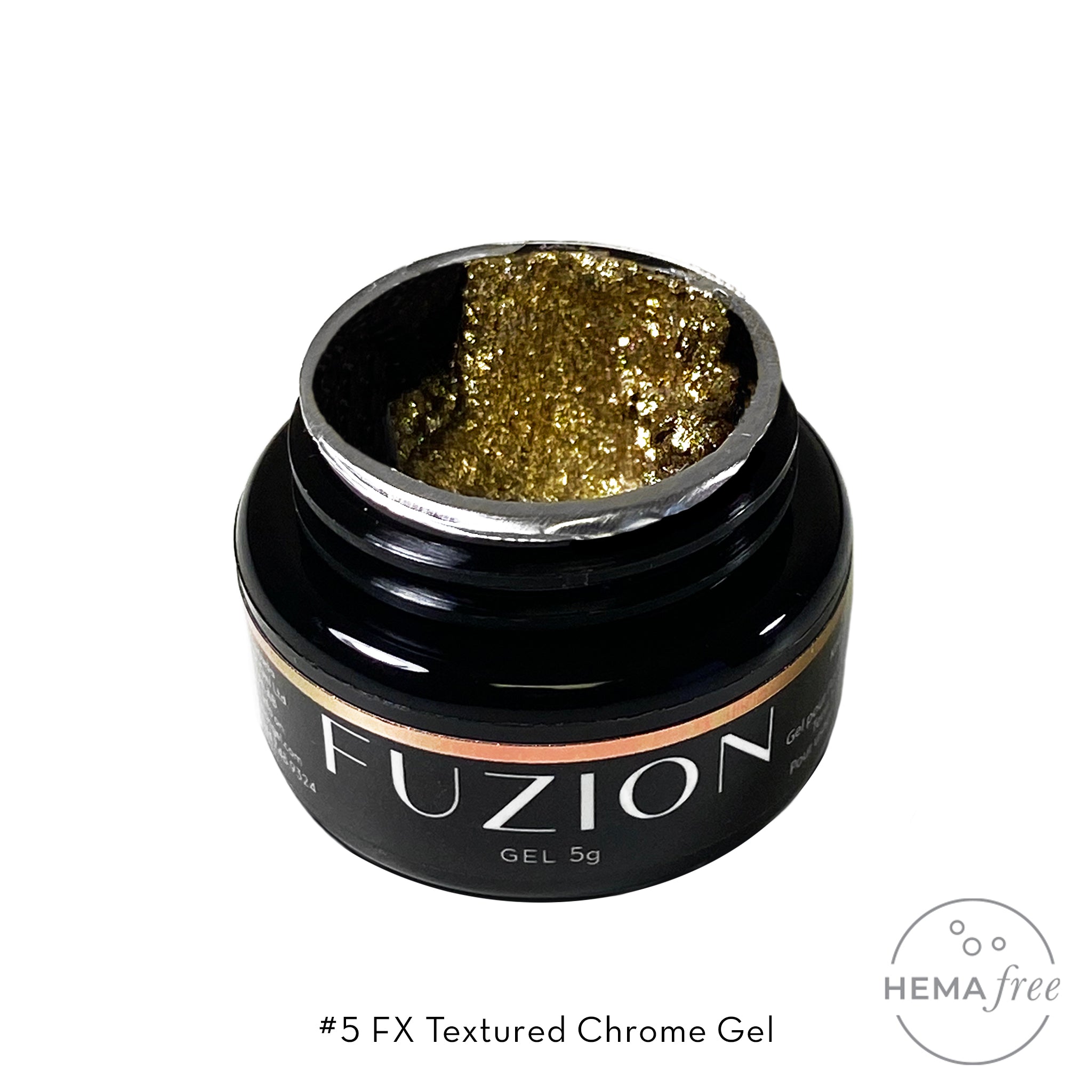 Fuzion FX - Textured Chrome Gel - Shade #5 5g Jar