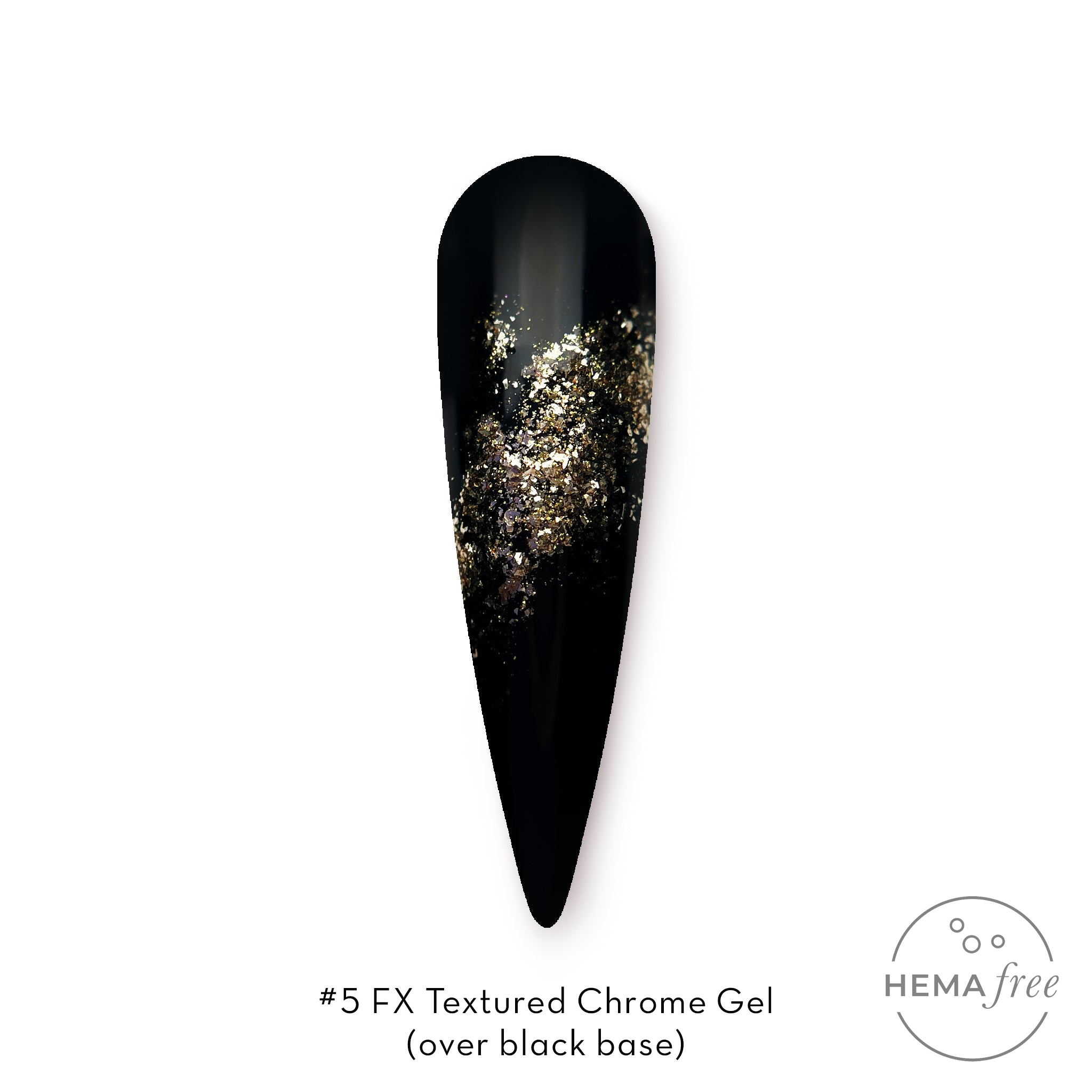 Fuzion FX - Textured Chrome Gel Collection - Shade #1-8