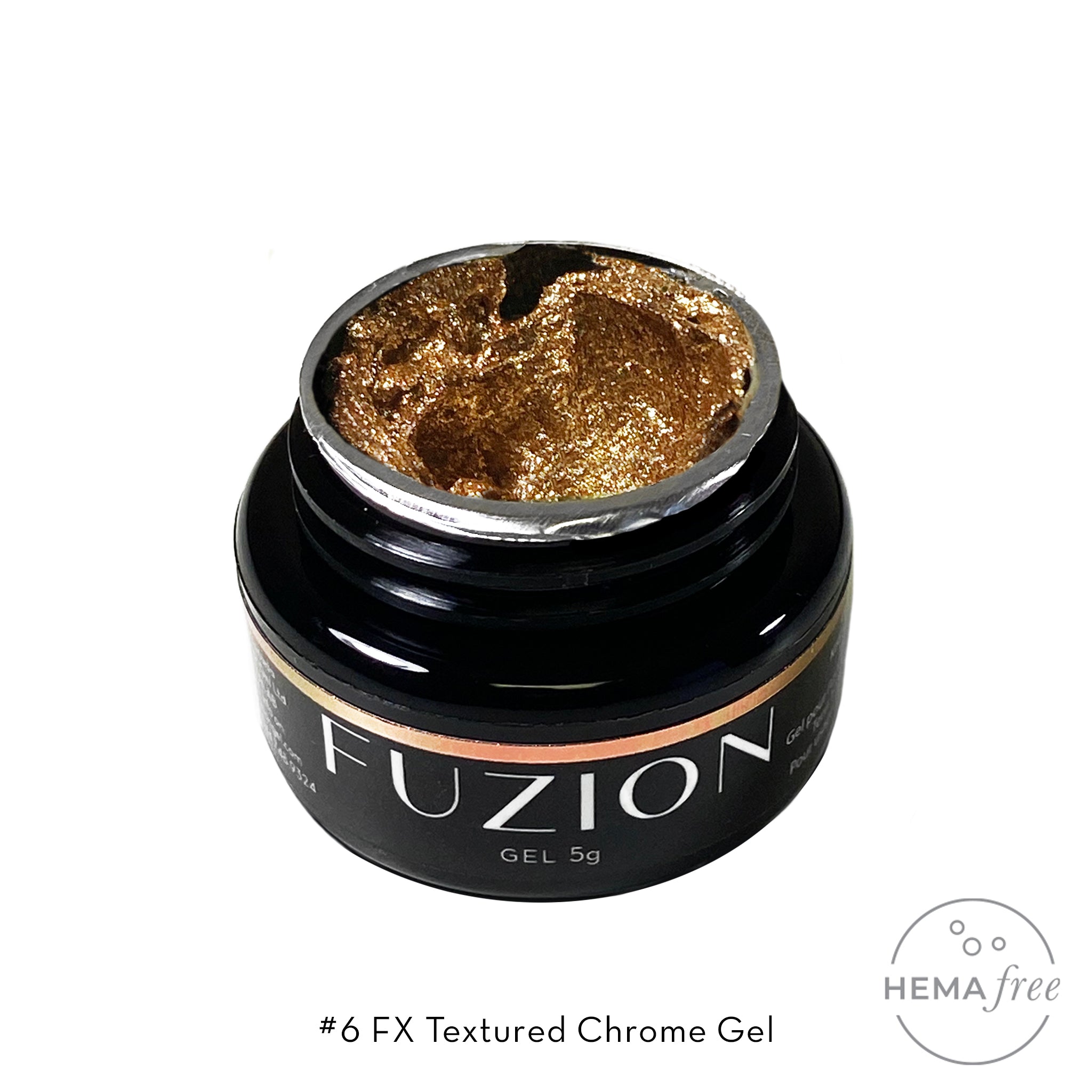 Fuzion FX - Textured Chrome Gel - Shade #6 5g Jar