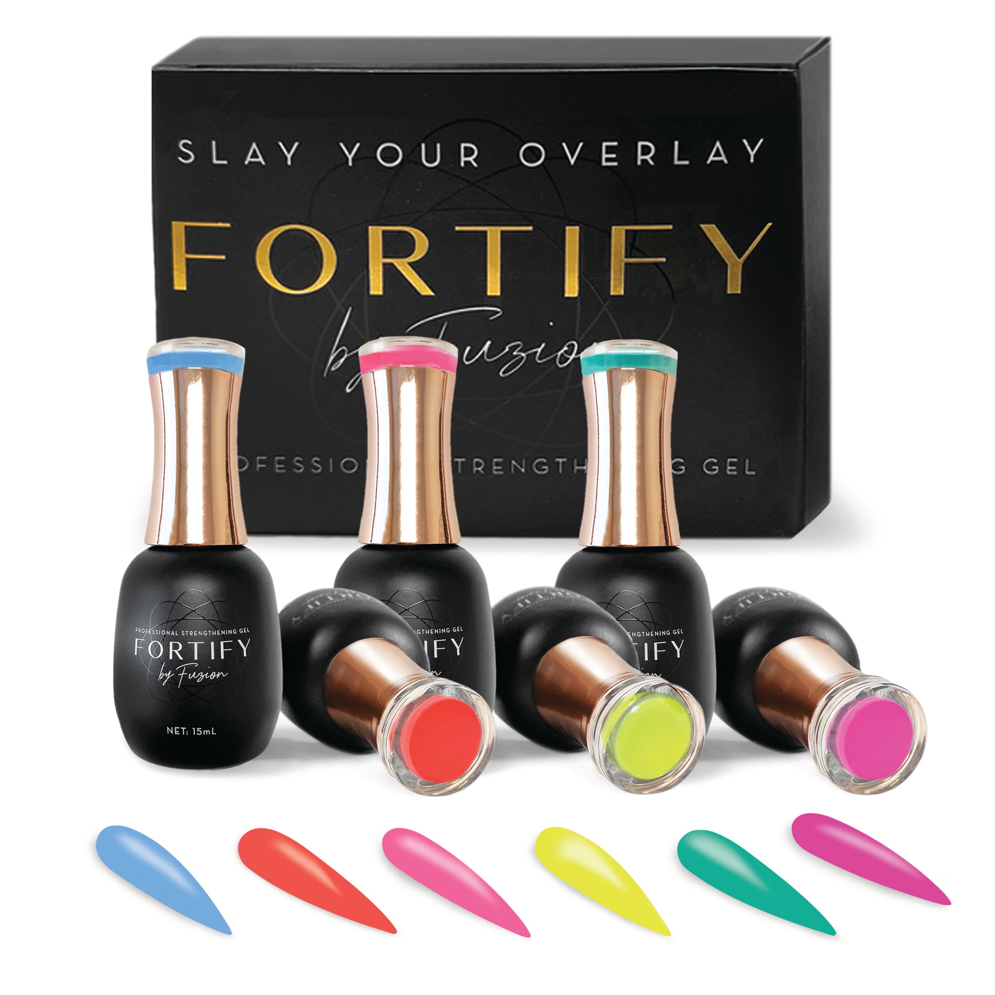 Fuzion Fortify - HEMA Free - Polish Collection 75-80 - Summer Vibes - Creata Beauty - Professional Beauty Products