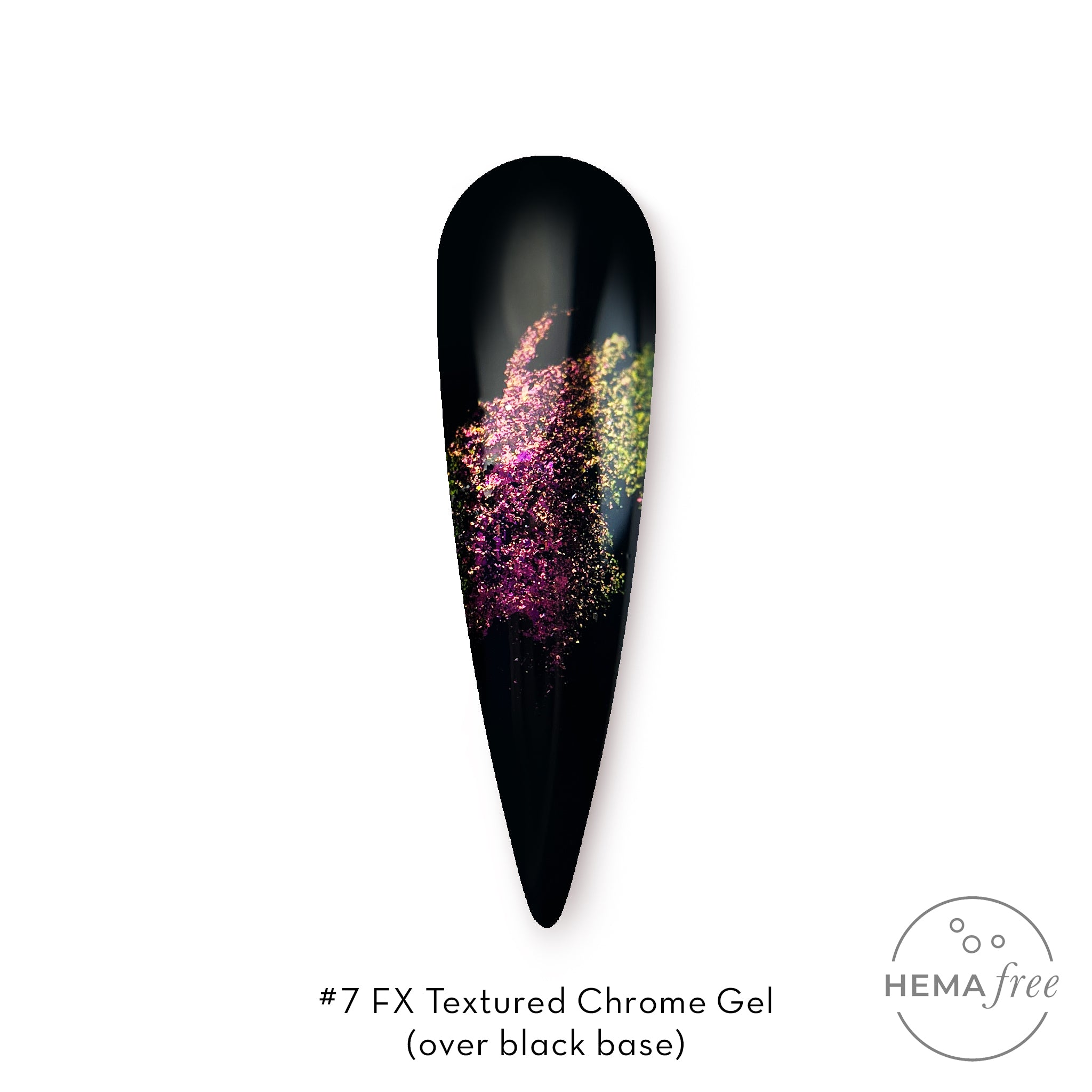 Fuzion FX - Textured Chrome Gel Collection - Shade #1-8