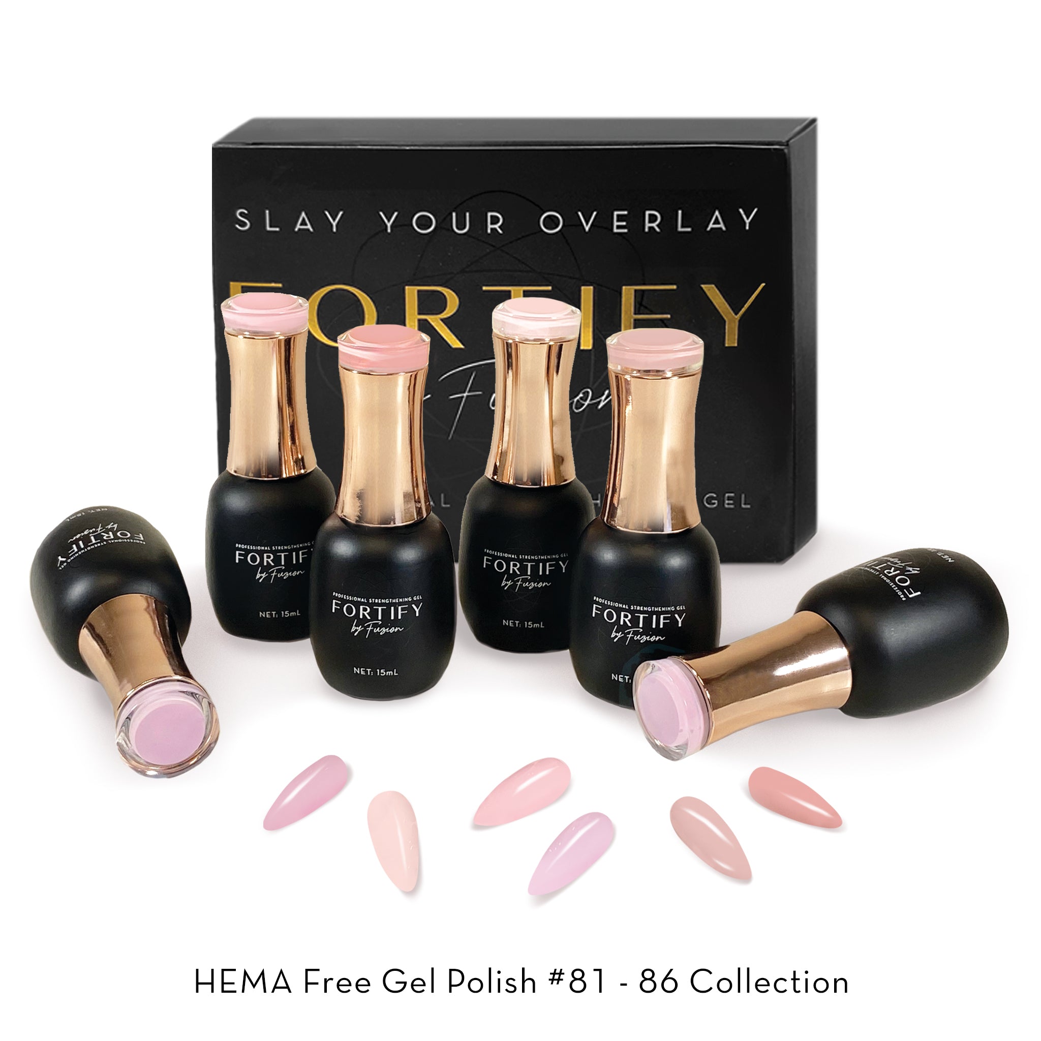 Fuzion Fortify - HEMA Free - Polish Collection 81-86