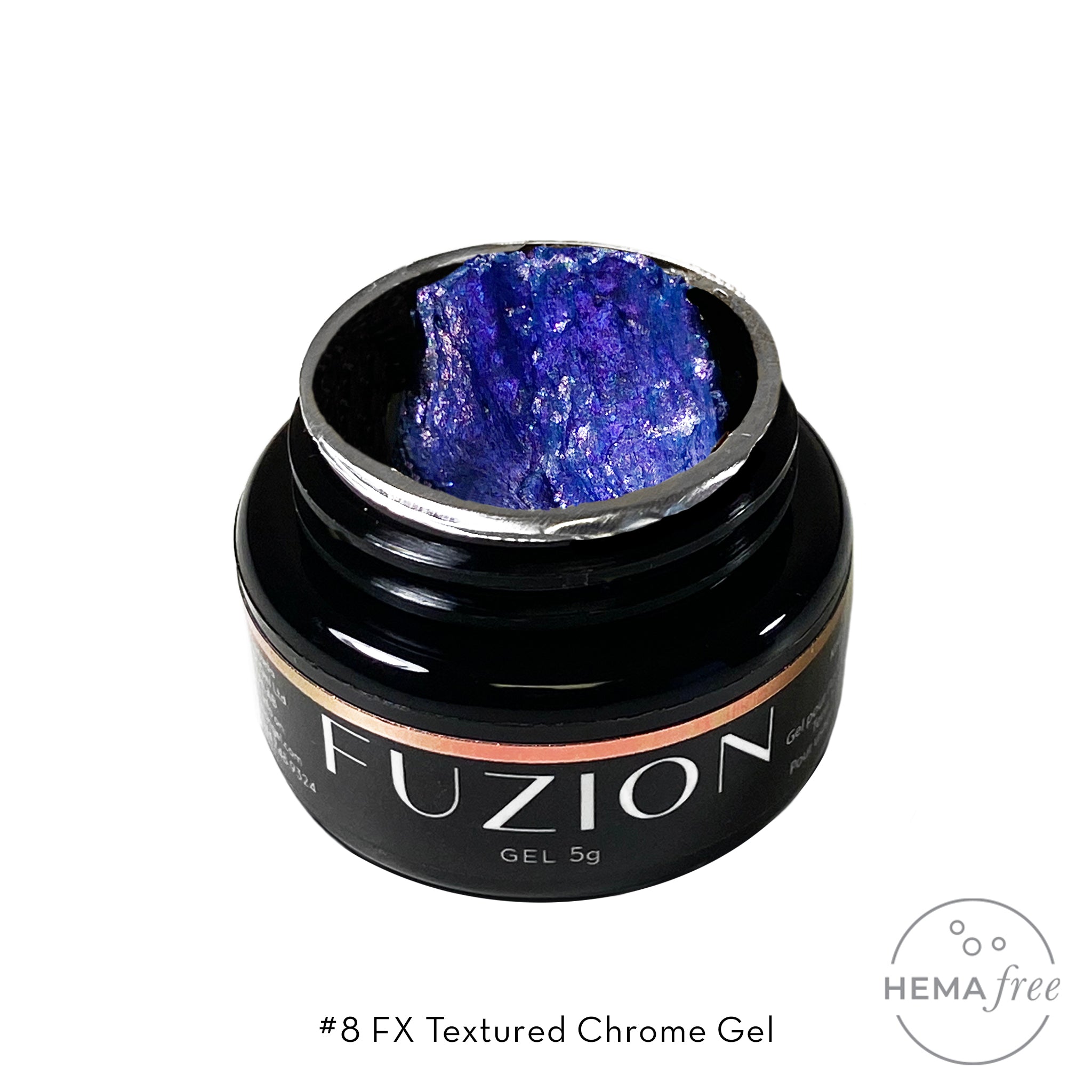 Fuzion FX - Textured Chrome Gel - Shade #8 5g Jar