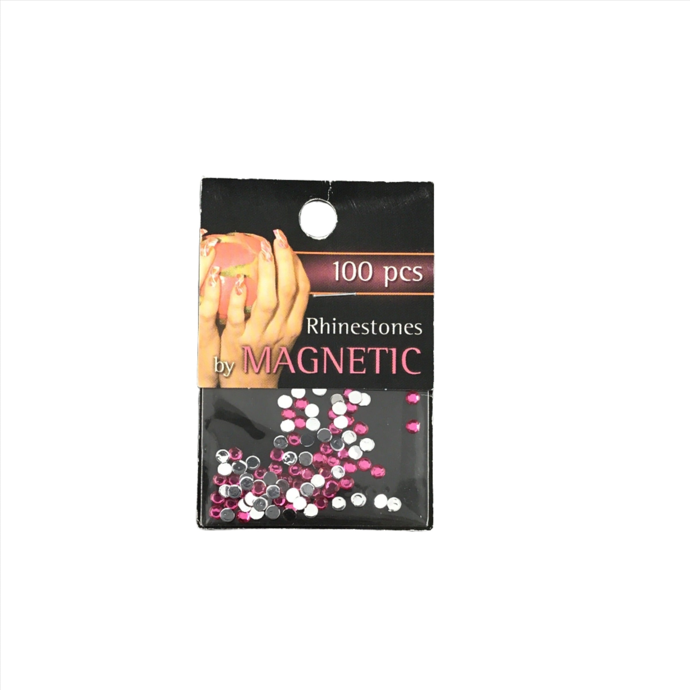 Magnetic Pearl Round Pink Large 100 pcs