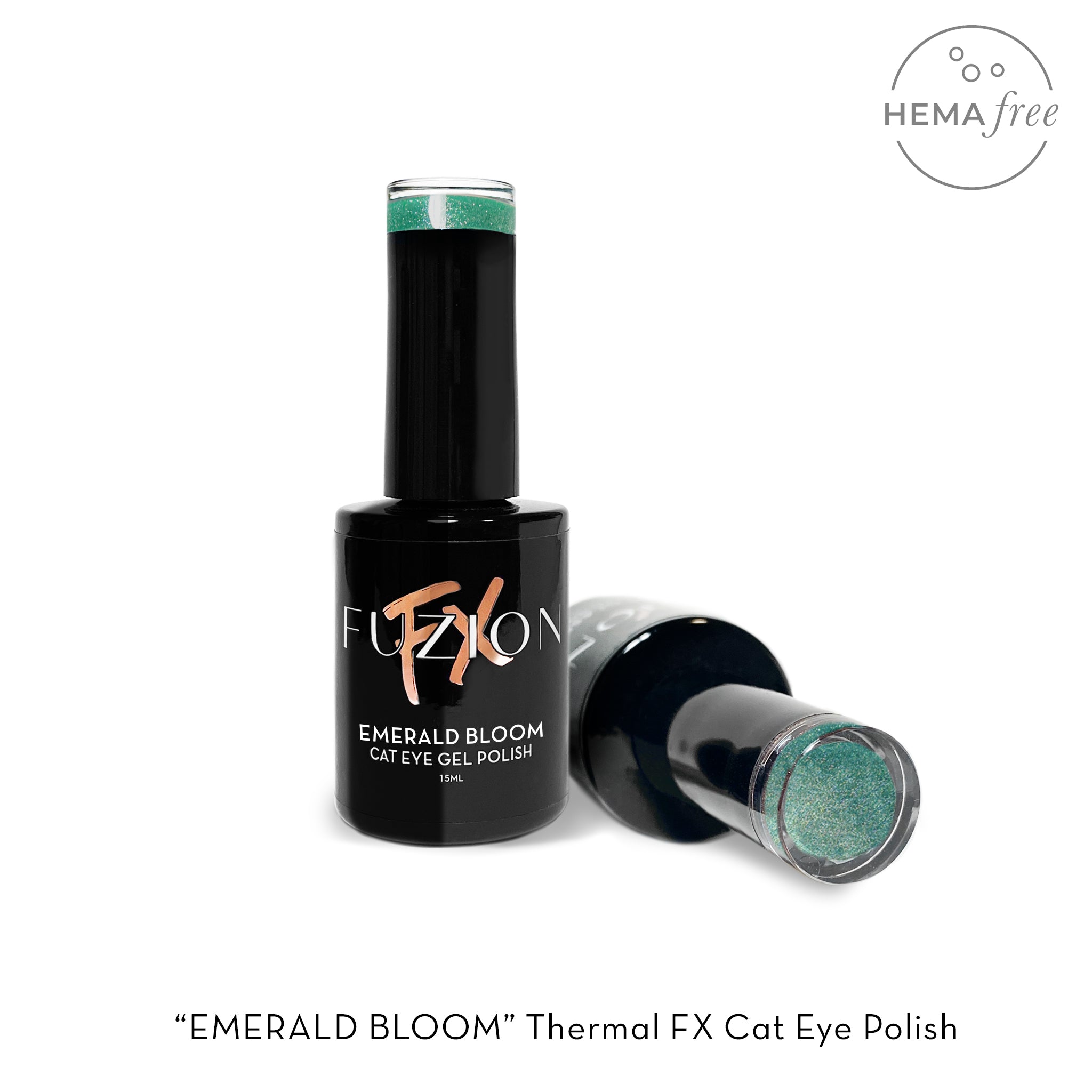 Fuzion FX - Cat Eye FX Gel Polish | Emerald Bloom | Fuzion FX 15ml