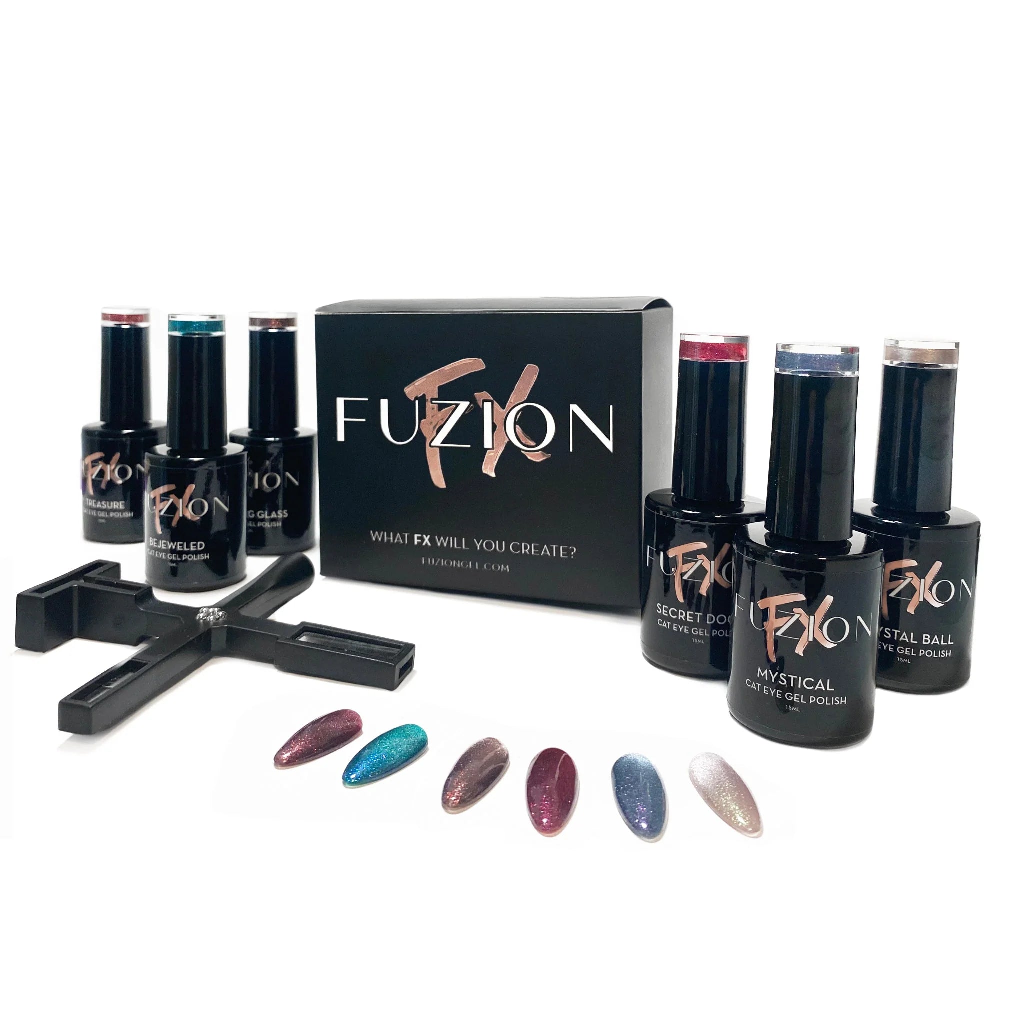 Fuzion FX - Cat Eye Gel Polish Collection | 6 x 15ml