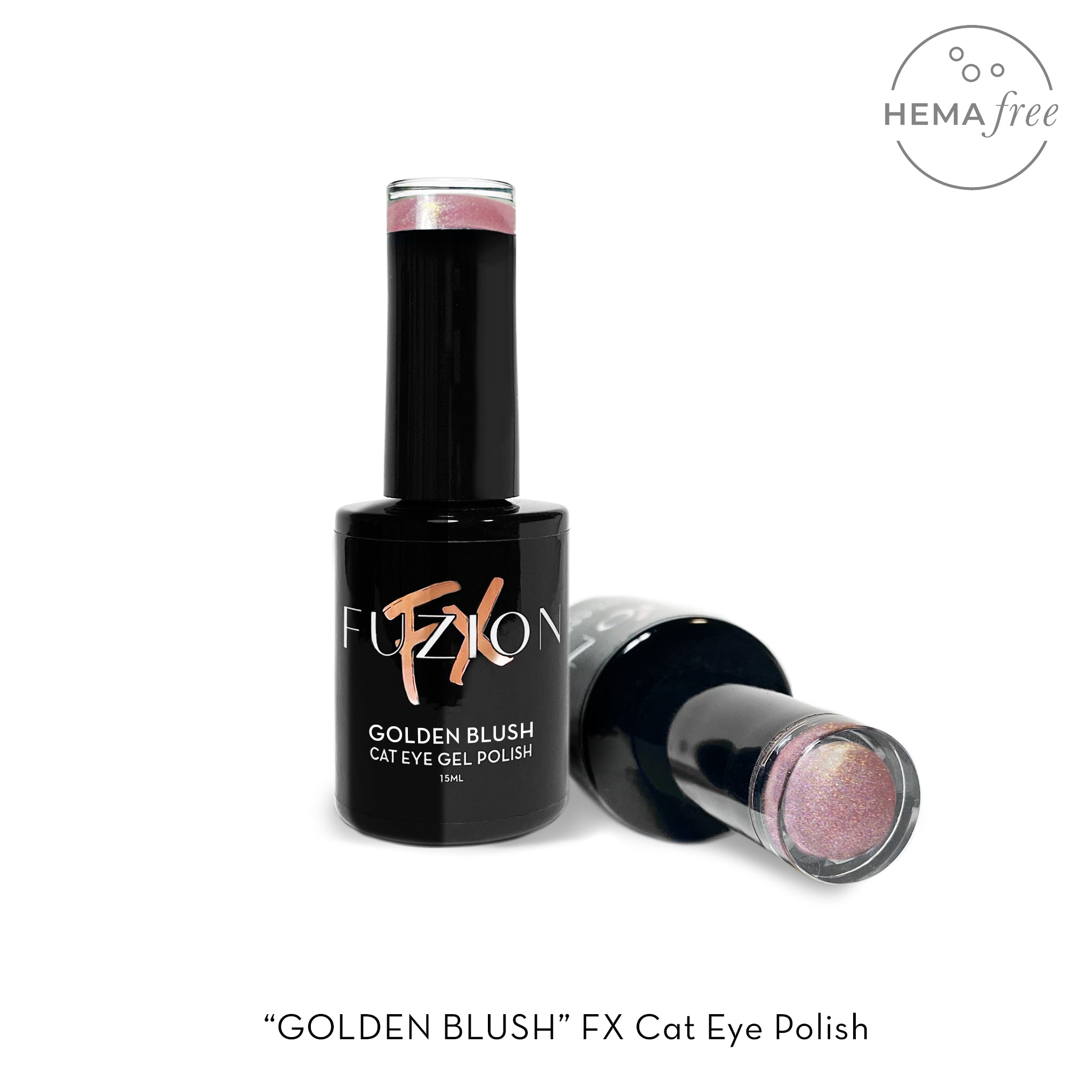 Fuzion FX - Cat Eye FX Gel Polish | Golden Blush | Fuzion FX 15ml