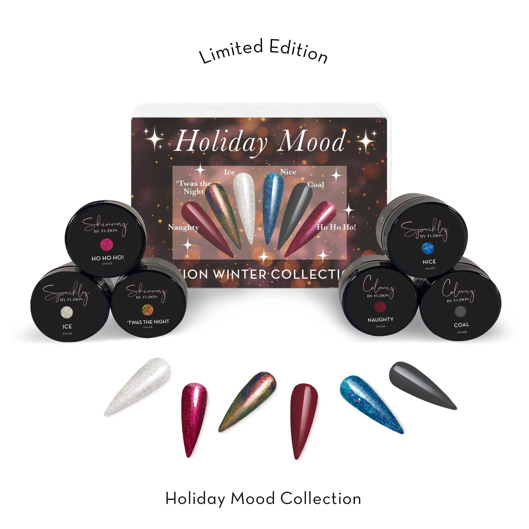 Fuzion UV/LED Winter 2024 Collection - Holiday Mood