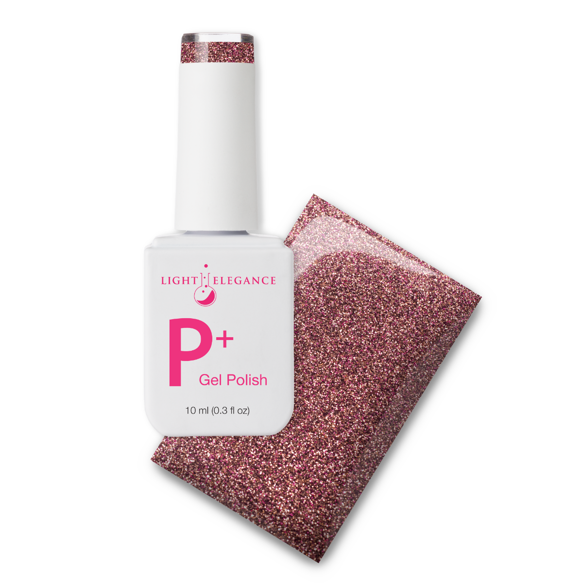 Light Elegance P+ Soak Off Glitter Gel - Anxiously Awaiting :: New Packaging