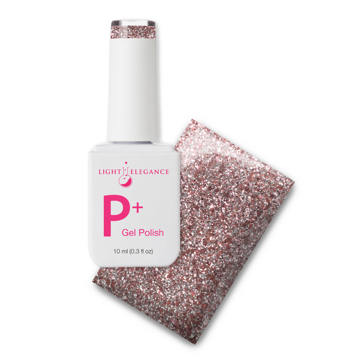 Light Elegance P+ Soak Off Glitter Gel - Hot and Cold :: New Packaging