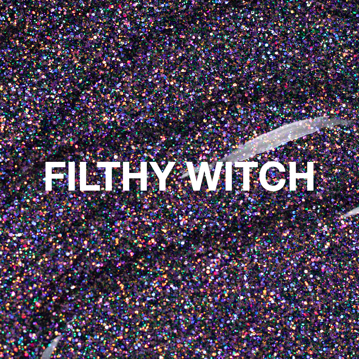 Light Elegance Glitter Gel - Filthy Witch :: New Packaging