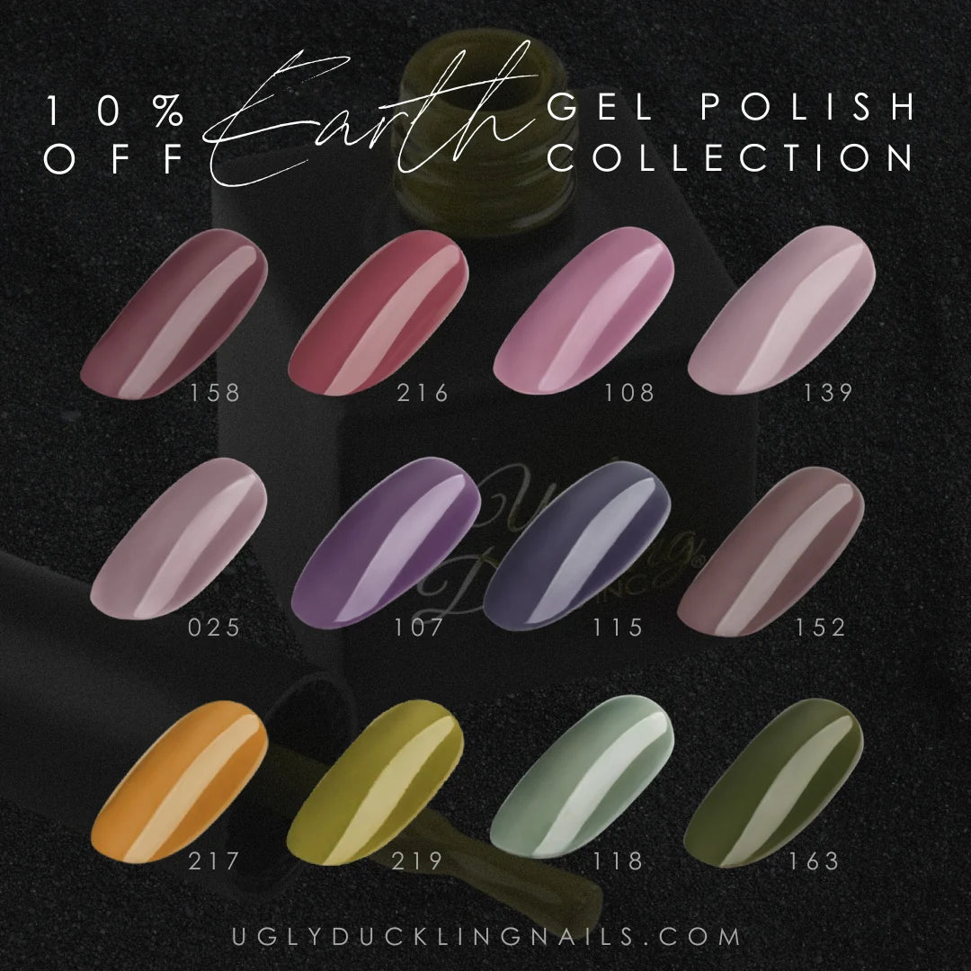 Ugly Duckling Gel Polish Bundle - 'Earth' Collection 12pk