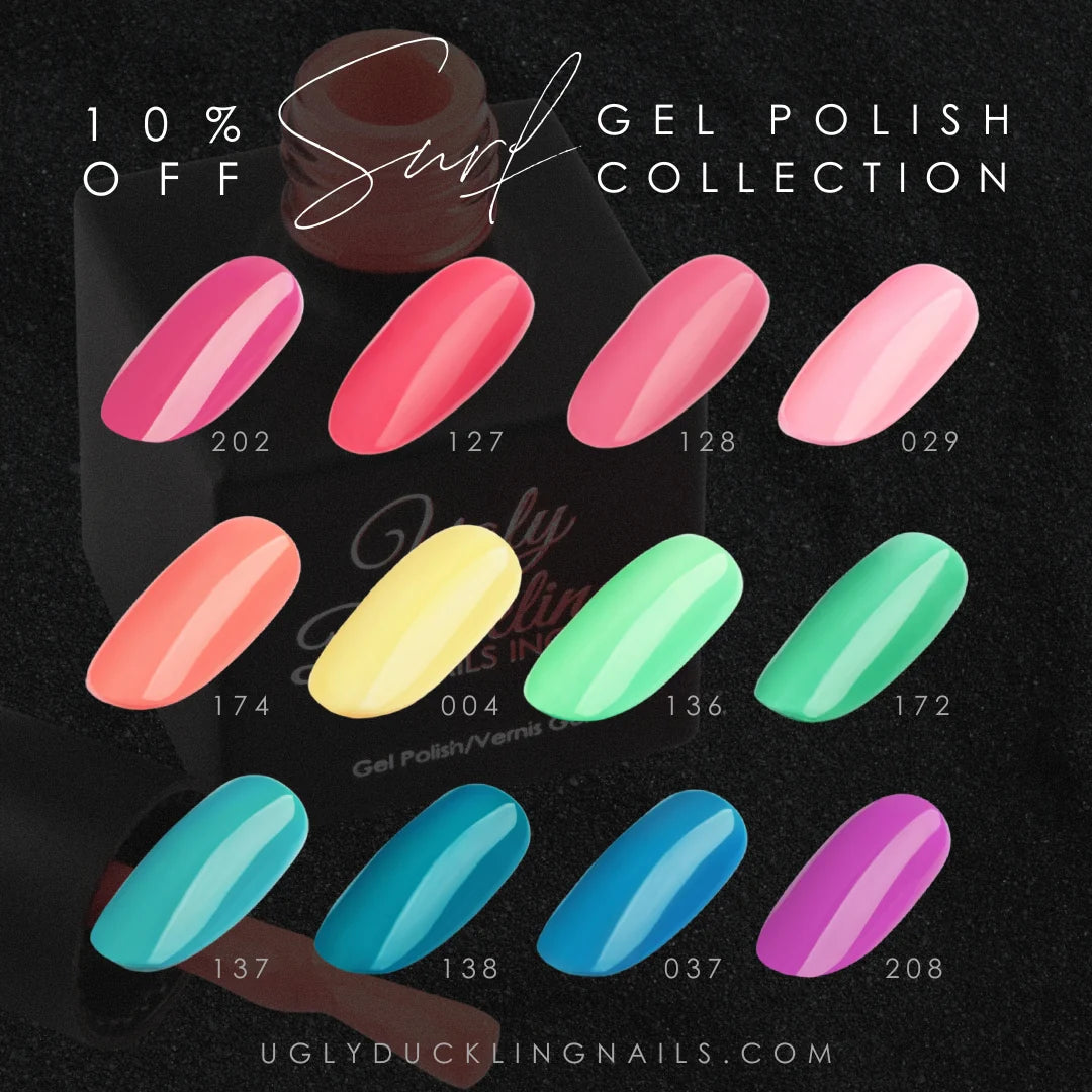 Ugly Duckling Gel Polish Bundle - 'Surf' Collection 12pk