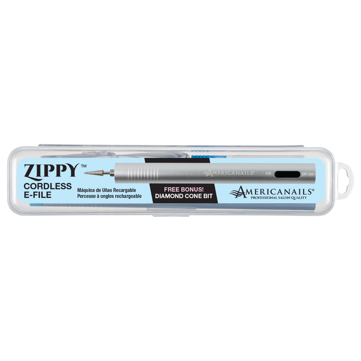 Americanails Zippy Rechargeable E-File - Creata Beauty - Professional Beauty Products