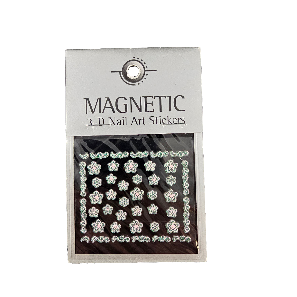 Magnetic 3D Rubber Nailart Sticker 340