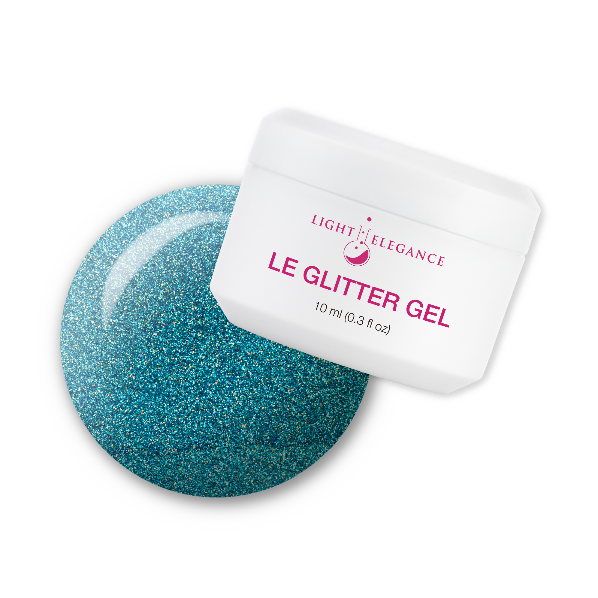 Light Elegance Glitter Gel - Blast Off Blue :: New Packaging