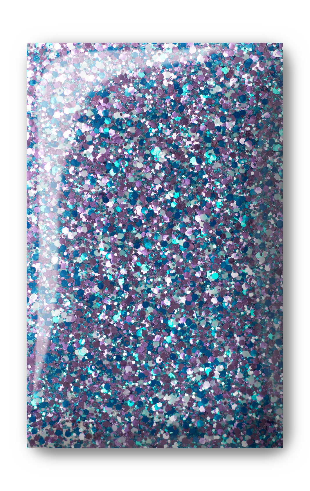 Light Elegance P+ Soak Off Glitter Gel - Bratty Blue :: New Packaging