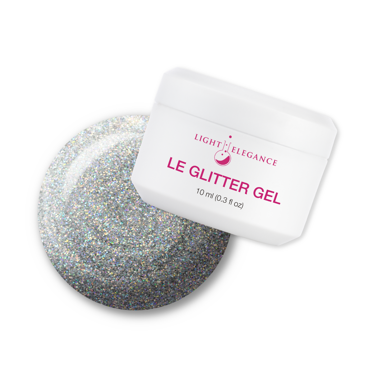 Light Elegance Glitter Gel - Disco :: New Packaging