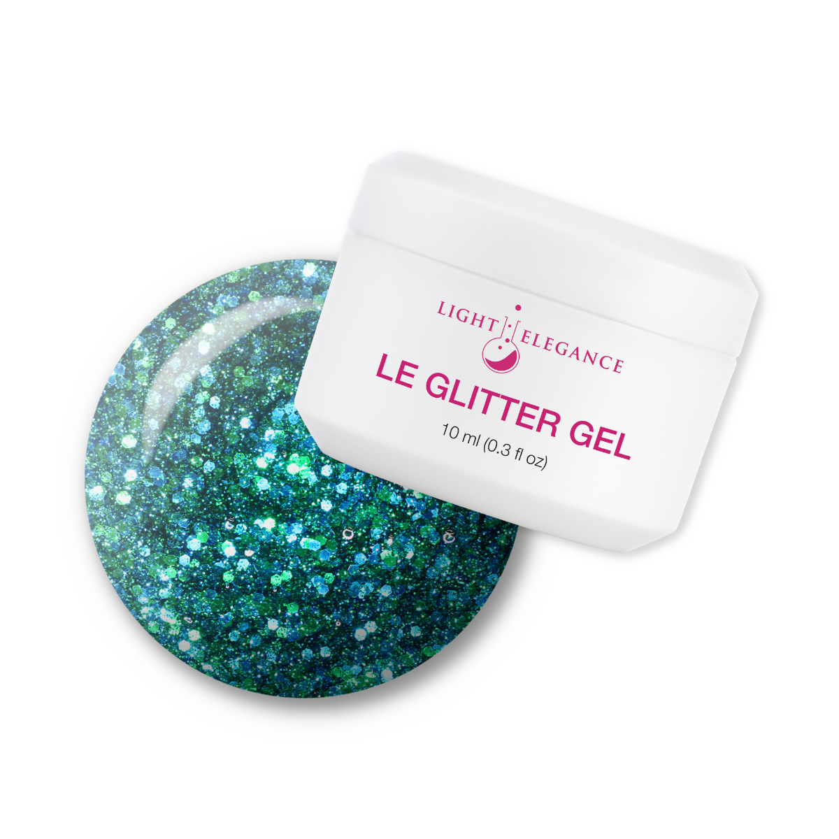 Light Elegance Glitter Gel - Gaudy but Gorgeous :: New Packaging