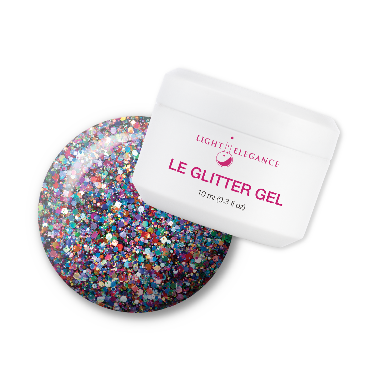 Light Elegance Glitter Gel - I Need Attention :: New Packaging - Creata Beauty - Professional Beauty Products