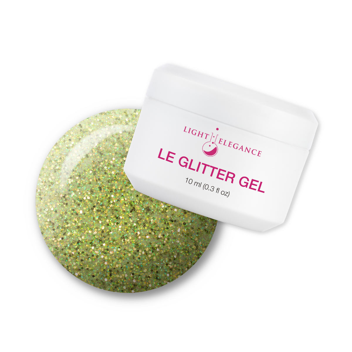 Light Elegance Glitter Gel - Peace and Love :: New Packaging