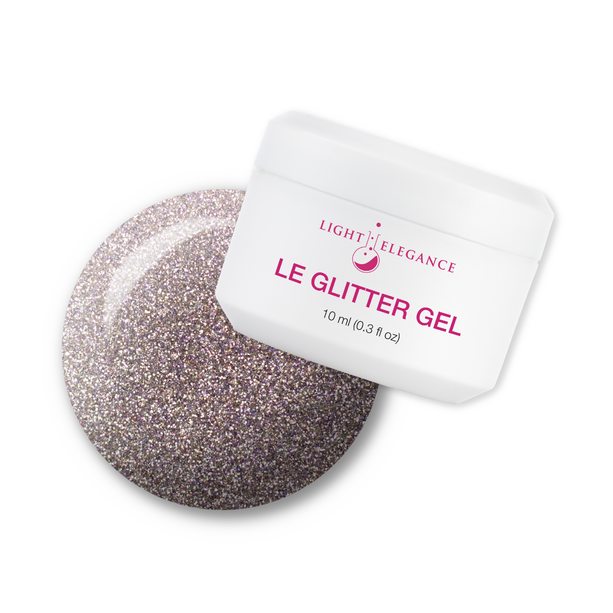 Light Elegance Glitter Gel - Pop the Bubbly :: New Packaging - Creata Beauty - Professional Beauty Products