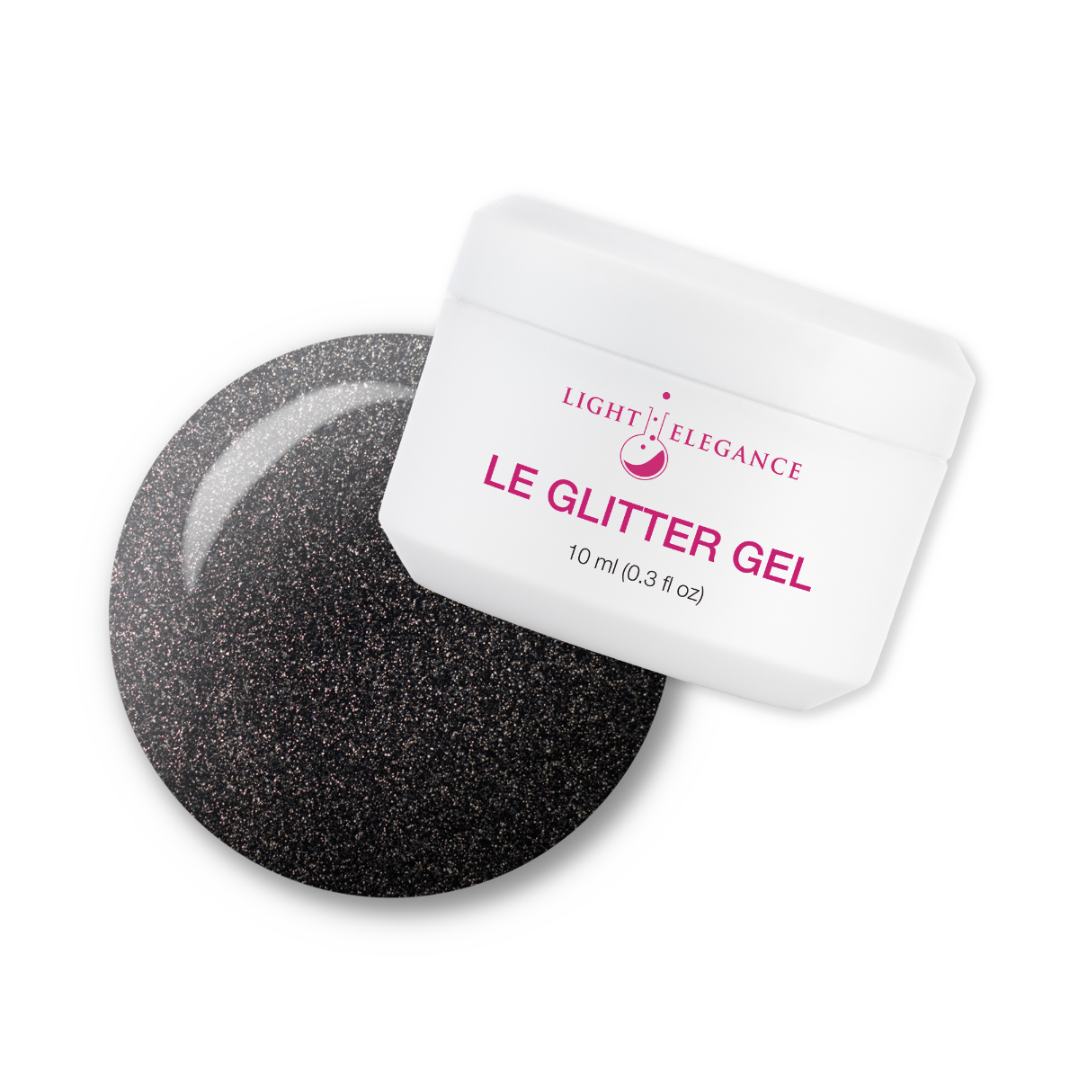 Light Elegance Glitter Gel - Tall, Dark and Handsome :: New Packaging