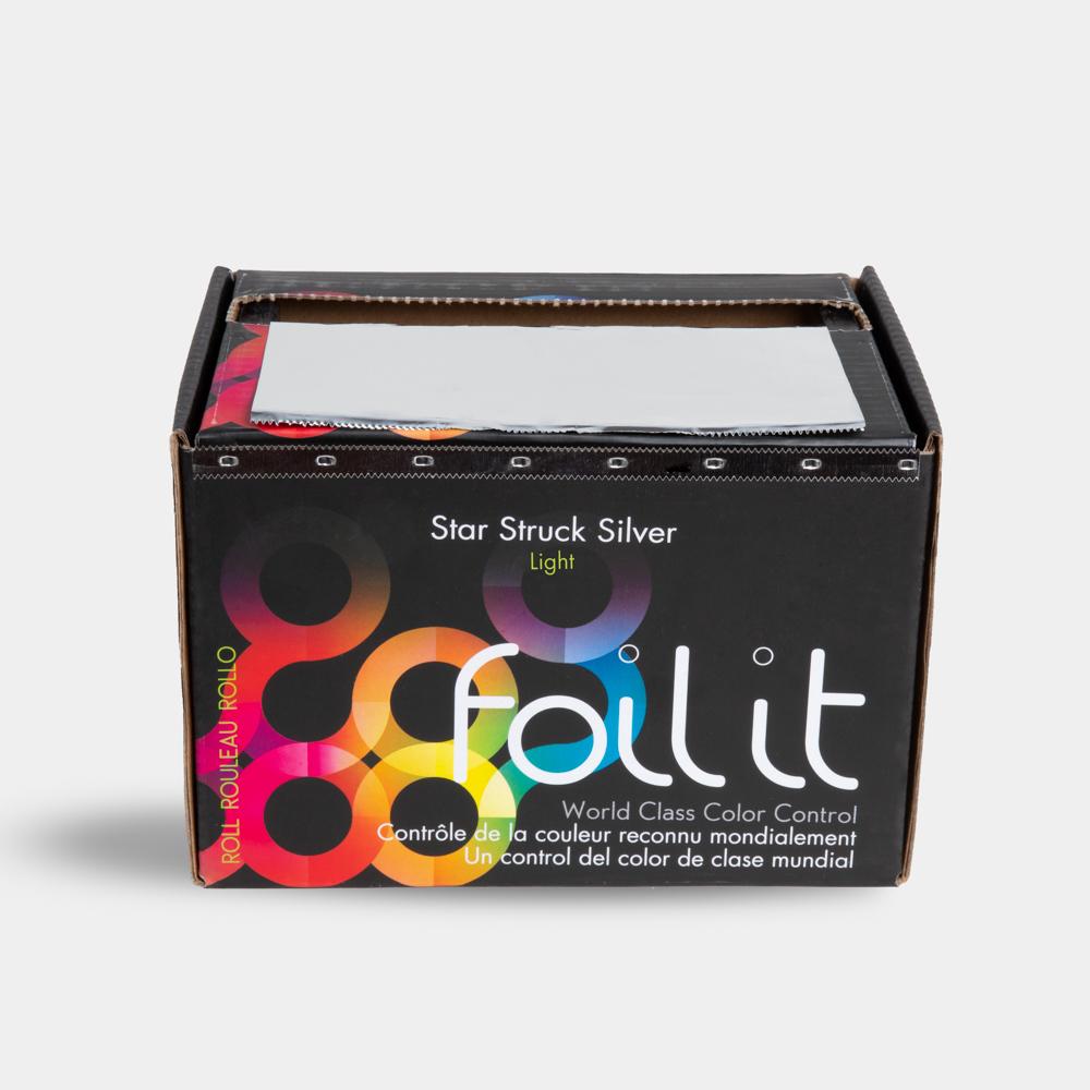 FRAMAR Star Struck Silver Roll, Hair Foils For Highlighting, Hair Color –  360 ft – Salon Backbar